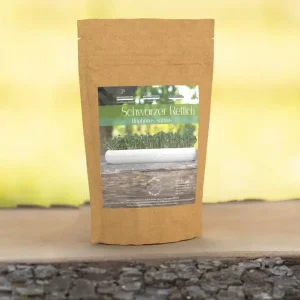 Schwarzer Rettich Saatgut für Microgreens